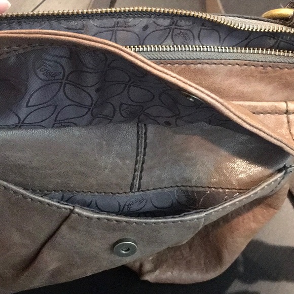 Fossil Crossbody Purse in Brown Leather - Picture 4 of 7